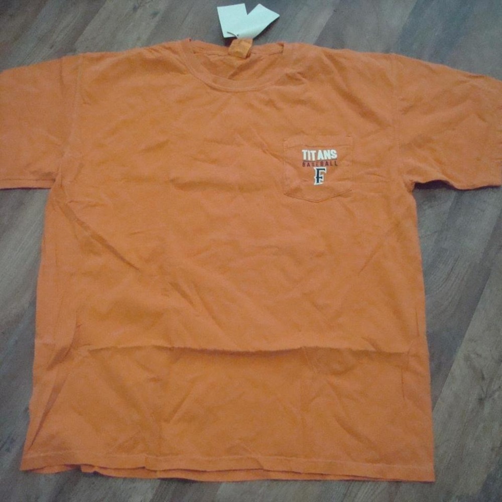 CAL STATE FULLERTON TITANS BASEBALL XL VINTAGE SHIRT 00S Y2K G6